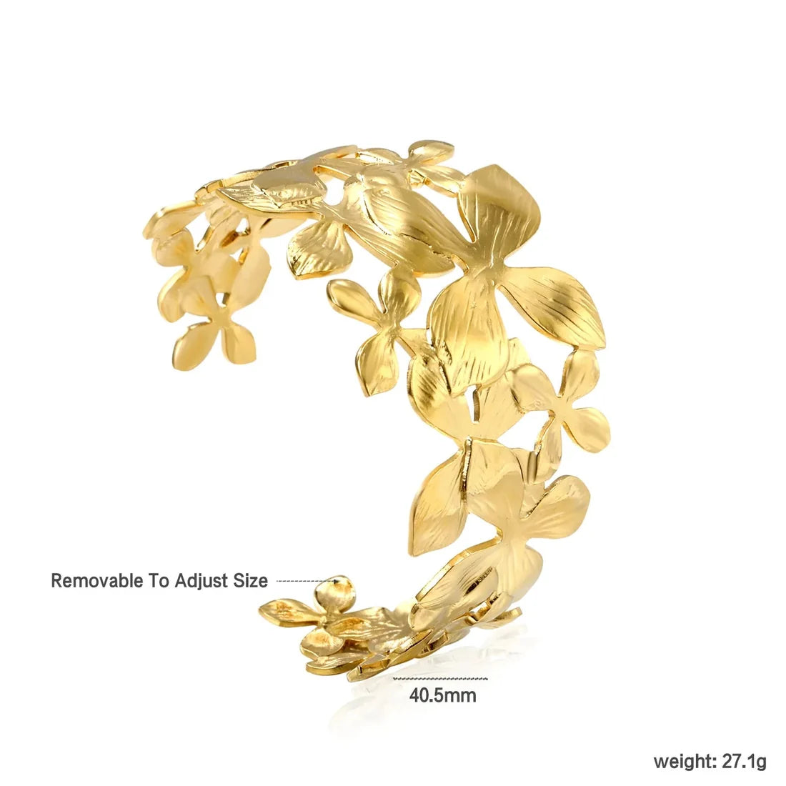 Golden Garden Cuff