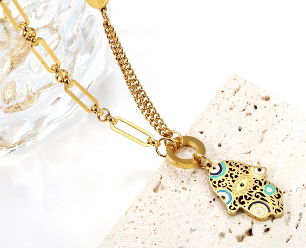 Hamsa Necklace