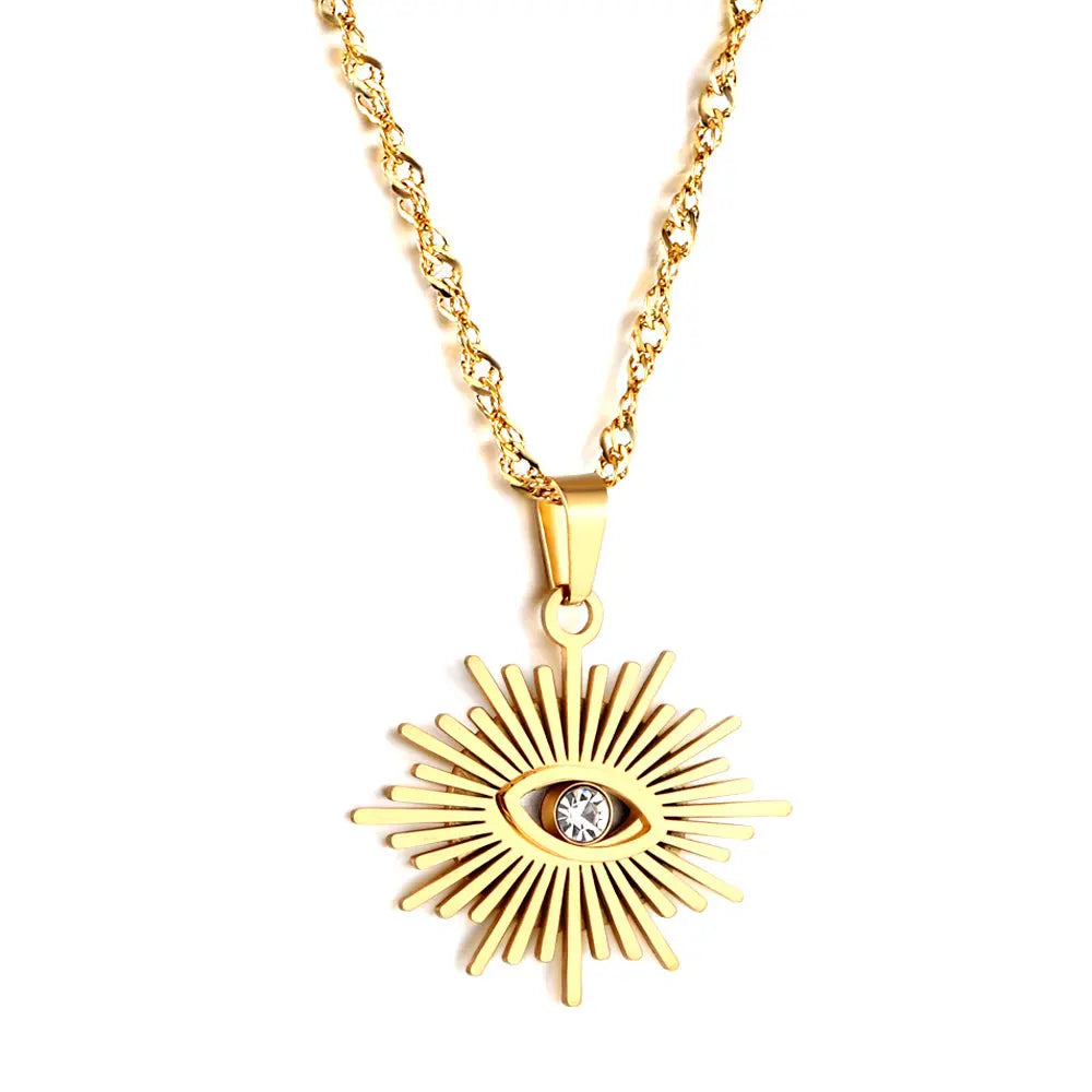 Radiant Eye Necklace