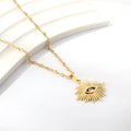 Radiant Eye Necklace