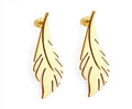 Golden Leaf Earrings