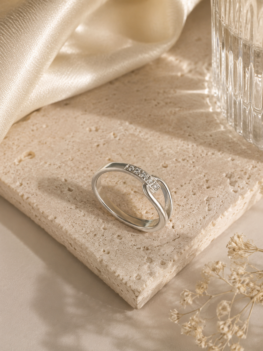 Silver Sparkle Ring ✨