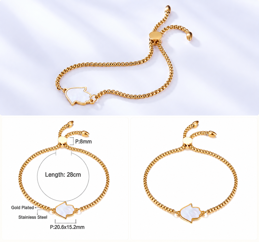 Divine Hamsa Bracelet